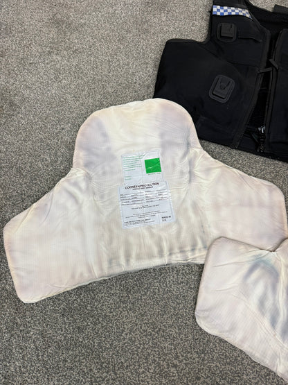 Ex Police Cooneen Body Armour Vest Anti Stab & Ballistic HG1A & KR1 - LARGE