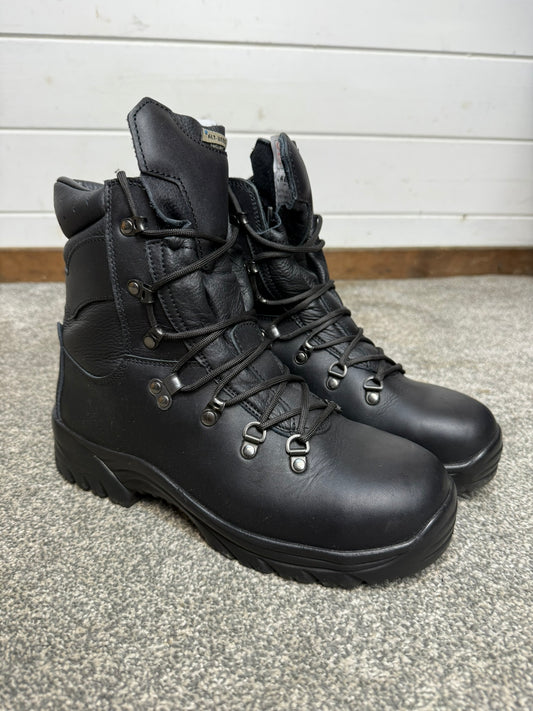 Altberg Peacekeeper P3 VS Black Leather Waterproof Combat Boots Size UK 7