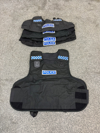 Ex Police Mehler Body Armour Cover x5 BADGED - Resale TV Film Security Uniform