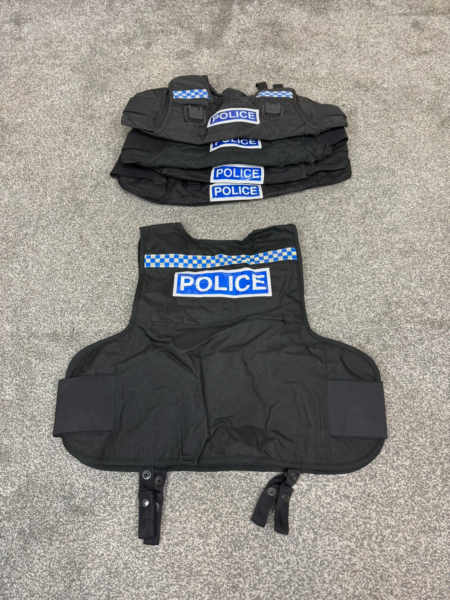 Ex Police Mehler Body Armour Cover x5 BADGED - Resale TV Film Security Uniform