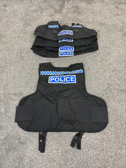Ex Police Mehler Body Armour Cover x5 BADGED - Resale TV Film Security Uniform