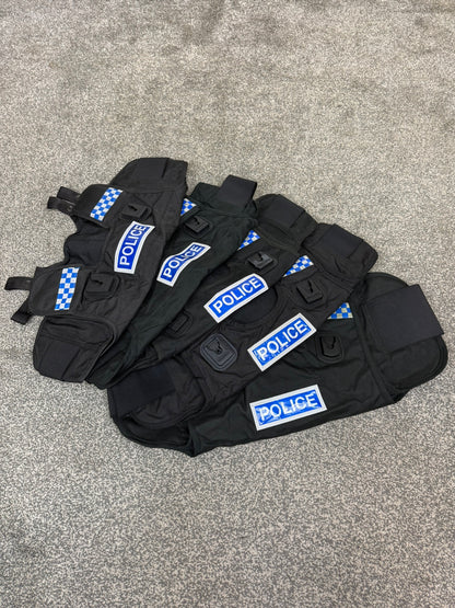 Ex Police Mehler Body Armour Cover x5 BADGED - Resale TV Film Security Uniform