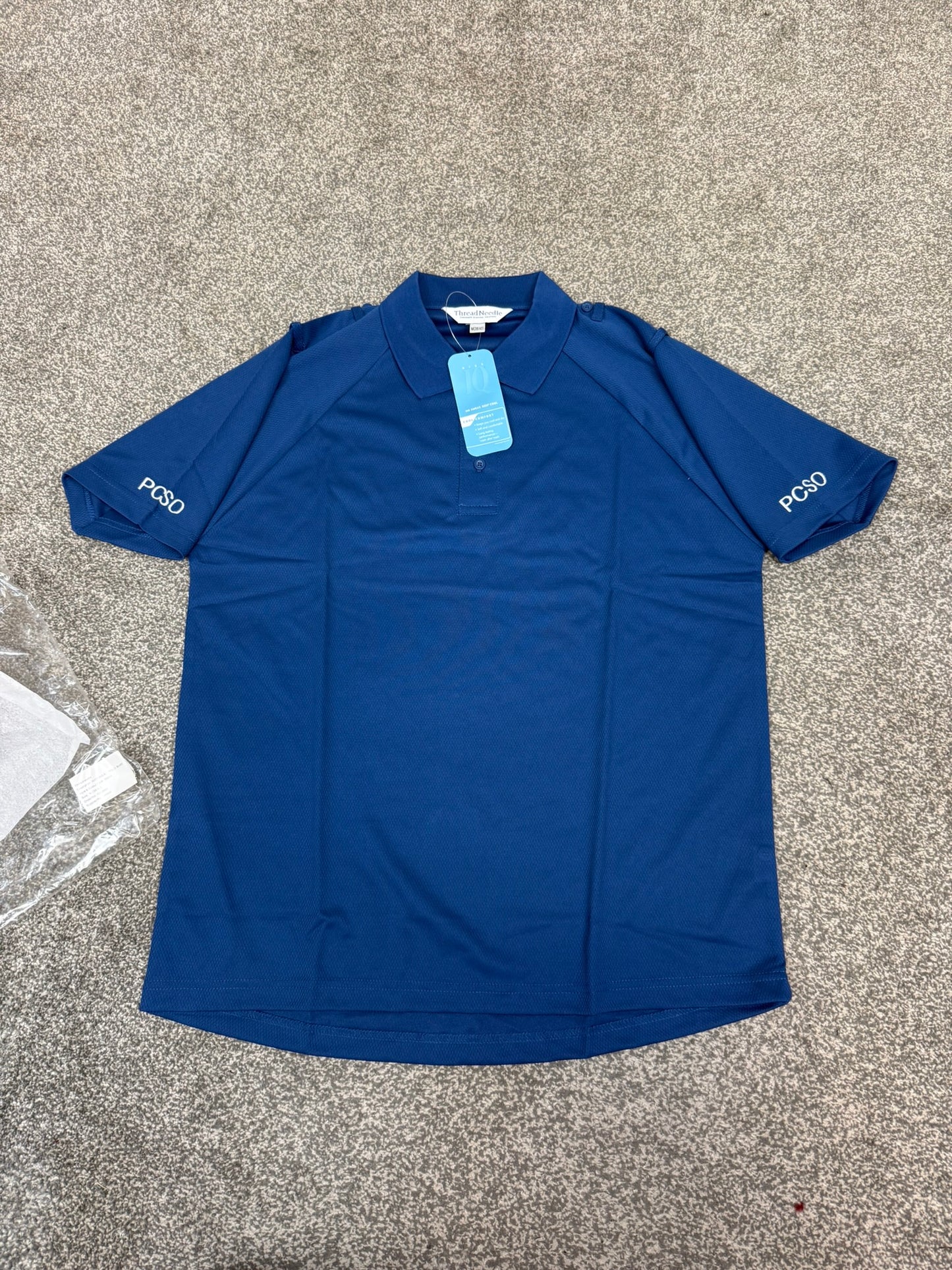 Ex Police PCSO Wicking Short Sleeve Polo Shirt T-Shirt - NEW / UNISSUED
