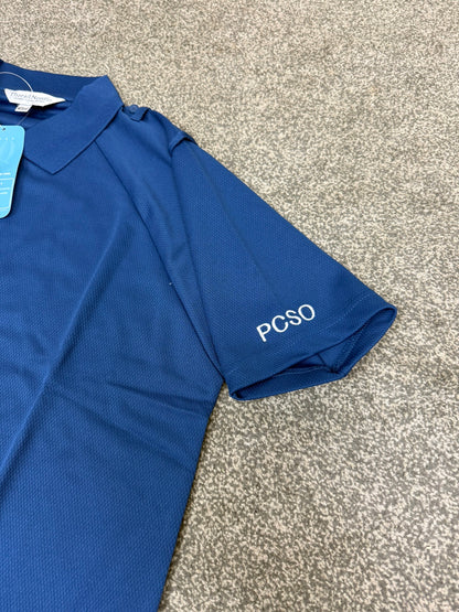 Ex Police PCSO Wicking Short Sleeve Polo Shirt T-Shirt - NEW / UNISSUED
