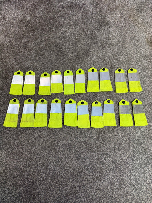 10x Pairs Ex Police Epaulettes Bundle Shoulder Epaulette Job Lot Security Film Uniform