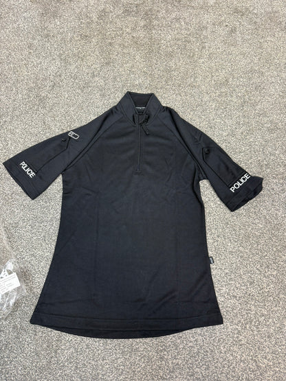 Ex Police Female Wicking Short Sleeve Polo Shirt T-Shirt BADGED Small - NEW / UNISSUED