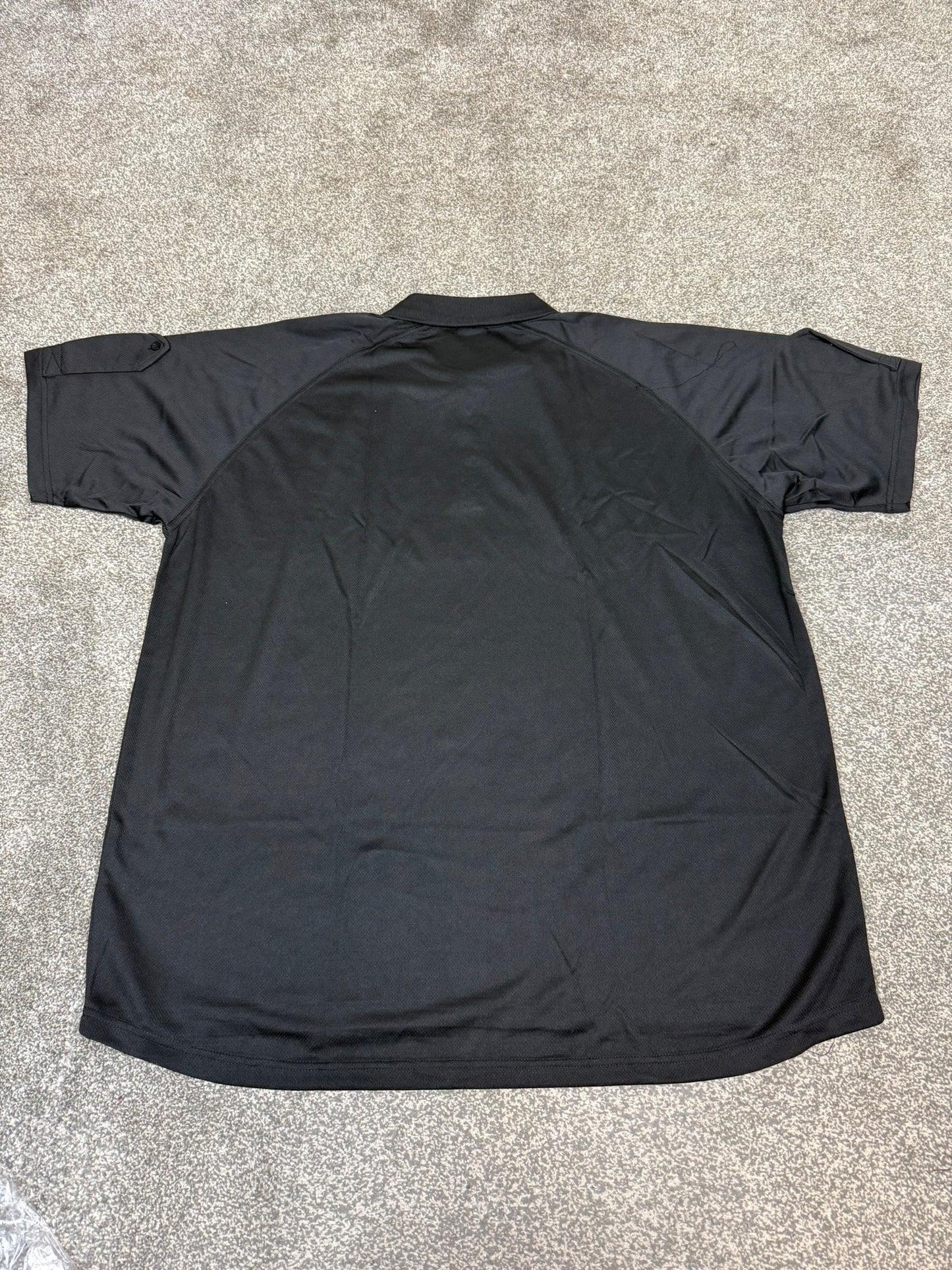 Ex Police Men's Wicking Short Sleeve XXXL Hunter Nano Kool Polo Shirt T-Shirt