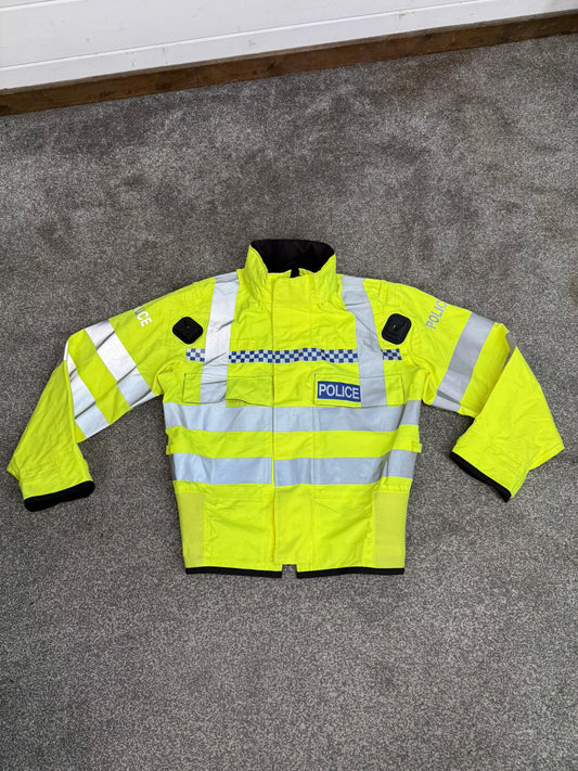 Ex Police Hi-Vis Gore-Tex Waterproof Blouson Jacket With Badge