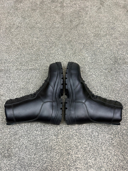 Ex Police Magnum Elite Shield Combat Boots VGC Black Leather UK 9 Security Work