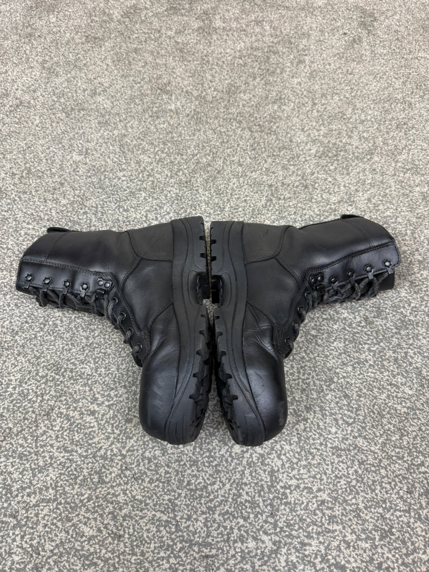 Ex Police Magnum Elite Shield Combat Boots Black Leather UK 6 Security Work