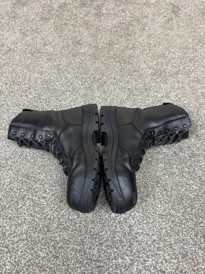 Ex Police Magnum Elite Shield Combat Boots Black Leather UK 6 Security Work