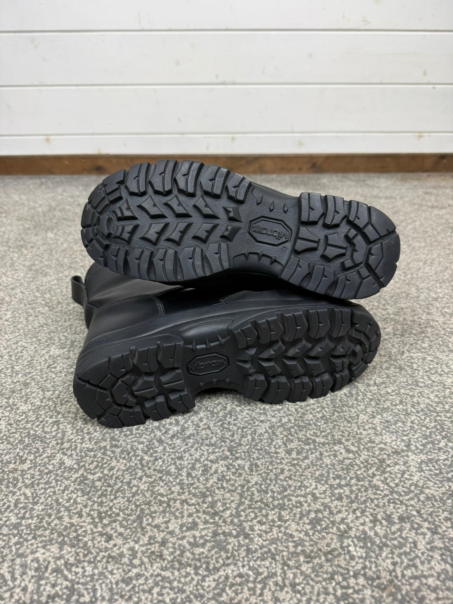 Magnum Elite Shield Met Black Leather Combat Boots UK 6 Ex Police Security Work