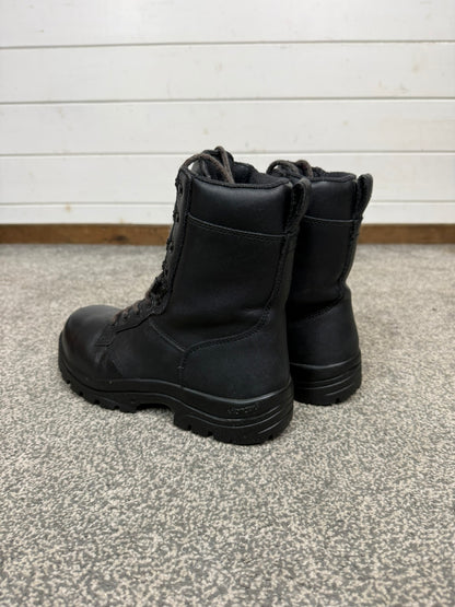 Ex Police Magnum Elite Shield Combat Boots Black Leather UK 6 Security Work