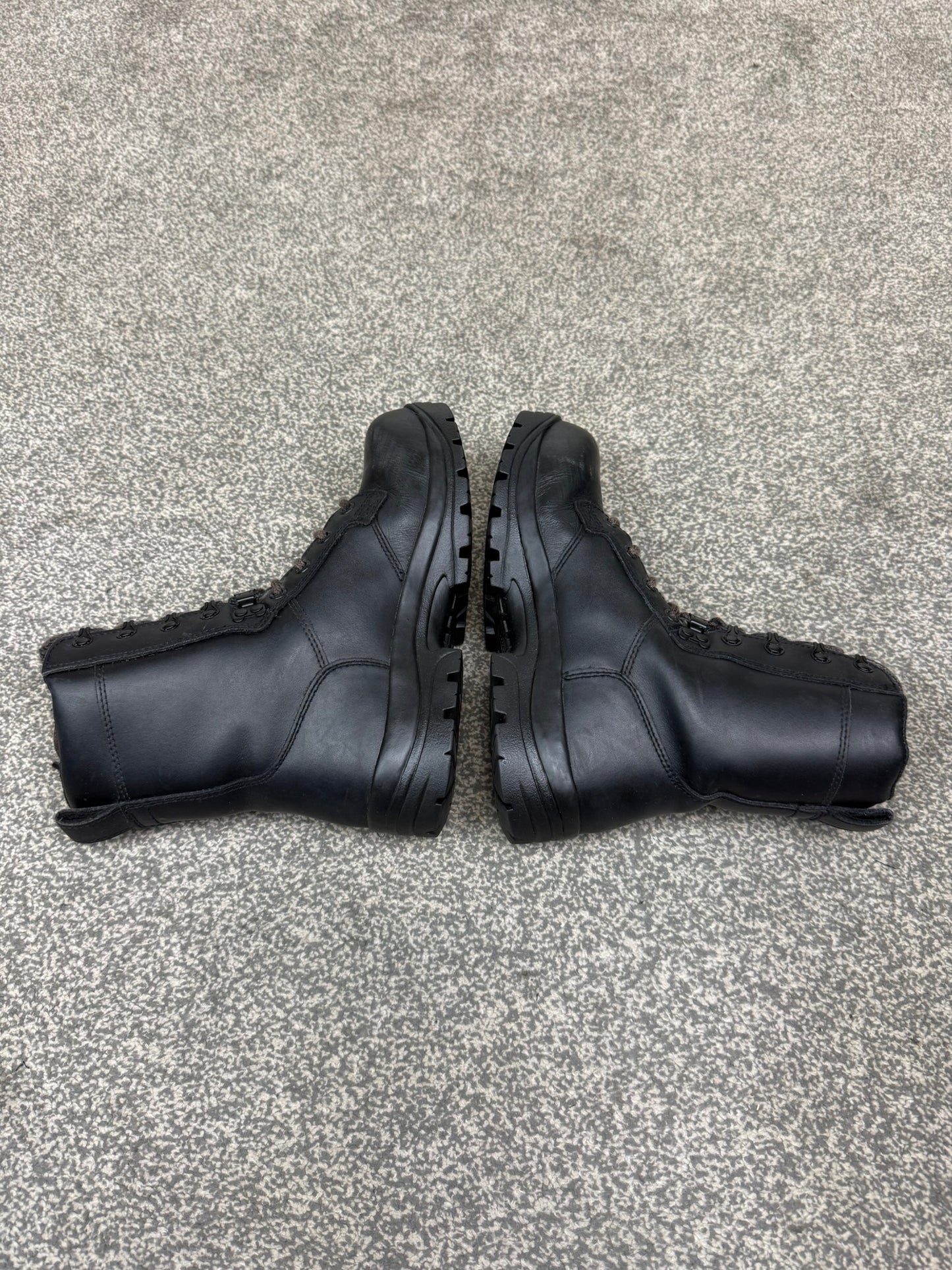 Ex Police Magnum Elite Shield Combat Boots Black Leather UK 6 Security Work