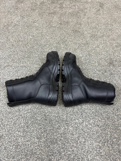 Ex Police Magnum Elite Shield Combat Boots Black Leather UK 6 Security Work