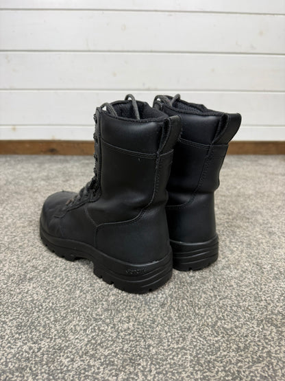 Ex Police Magnum Elite Shield Combat Boots Black Leather UK 5 Security Work