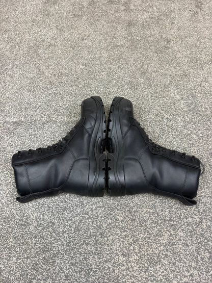 Ex Police Magnum Elite Shield Combat Boots Black Leather UK 5 Security Work