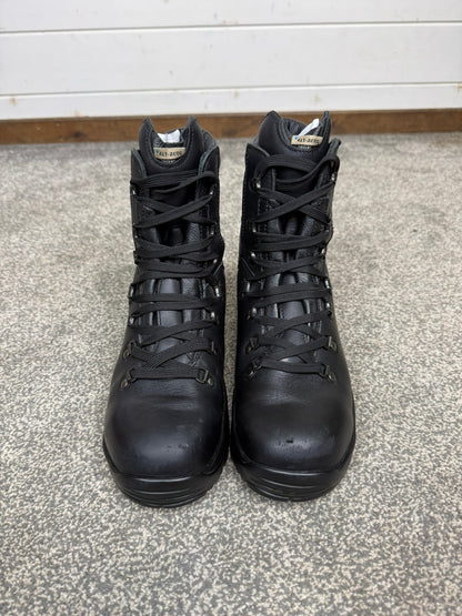 Altberg Peacekeeper P3 VS Black Leather Safety Combat Boots Size UK 6