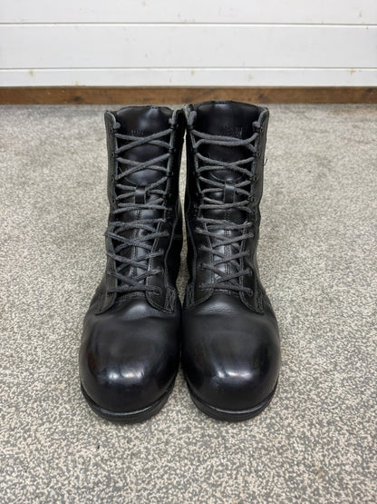 Ex Police Magnum Elite Shield Combat Boots Black Leather UK 11 Security Work
