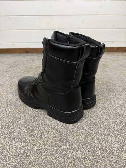 Ex Police Magnum Elite Shield Combat Boots Black Leather UK 11 Security Work