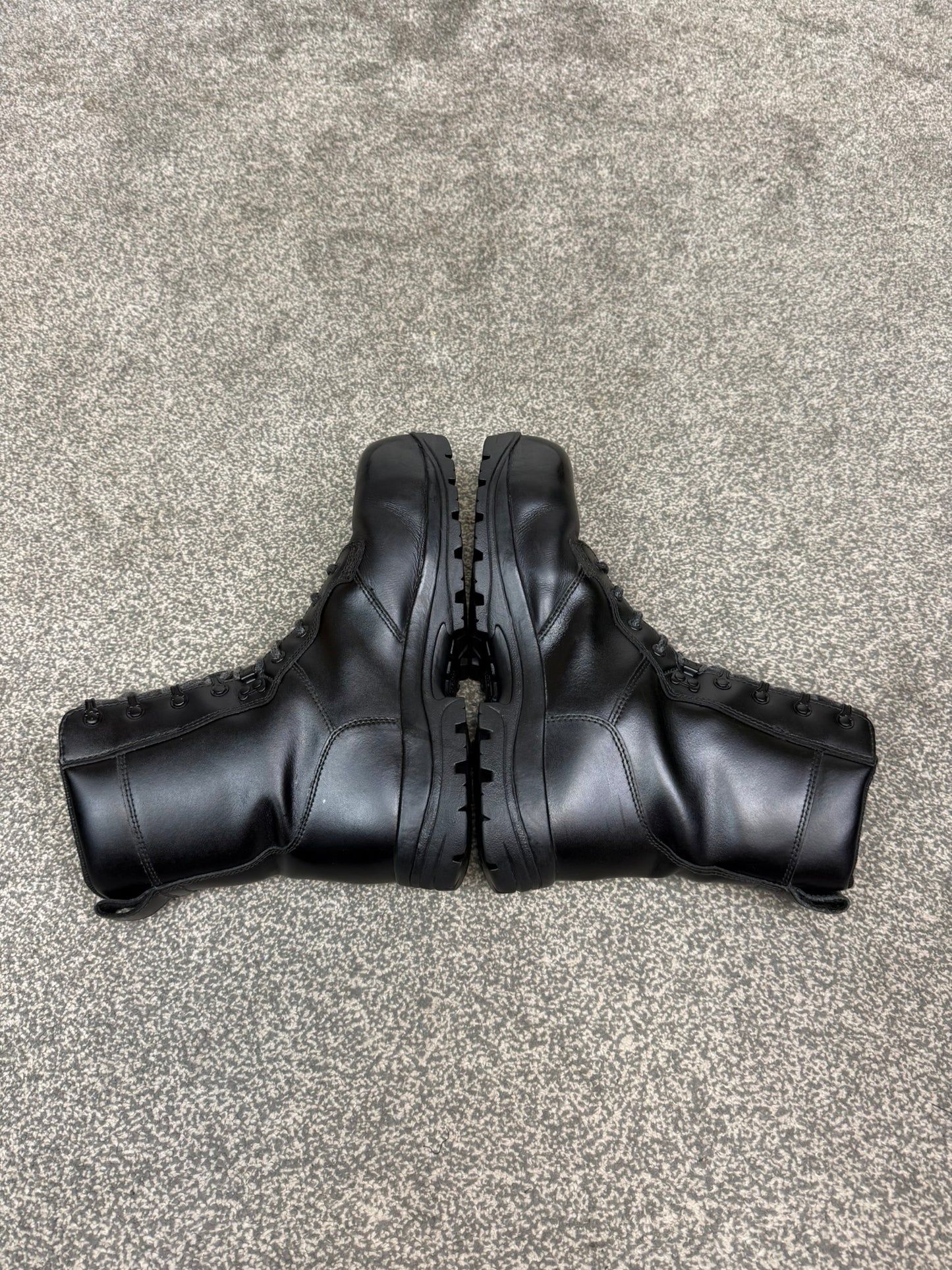 Ex Police Magnum Elite Shield Combat Boots Black Leather UK 11 Security Work
