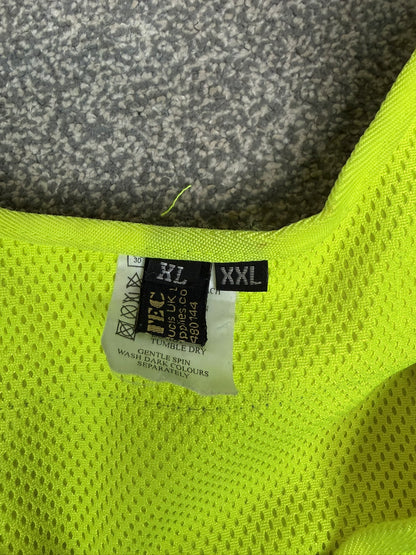 Ex Police Protec Tactical Vest Hi Vis Chequered Security Utility Patrol Vest XL-XXL