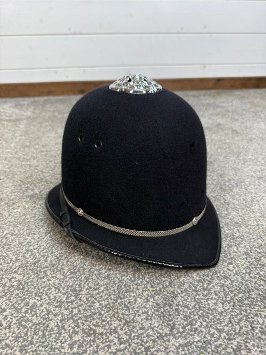Ex Police Bobby Custodian Helmet Rose Top 60cm Fancy Dress Display