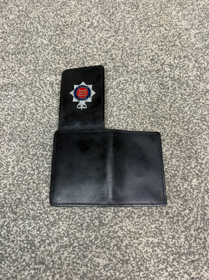 Obsolete Ex Essex Police Warrant Card Leather Holder Wallet Collector Display