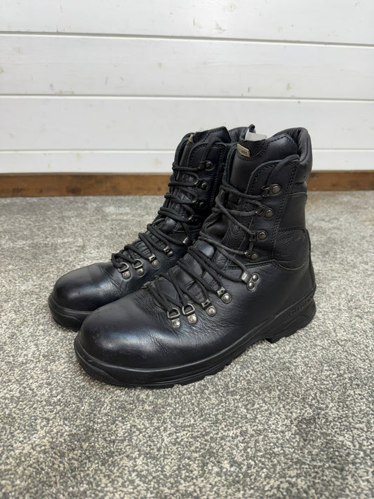 Altberg Peacekeeper P3 VS Black Leather Waterproof Combat Boots Size UK 9