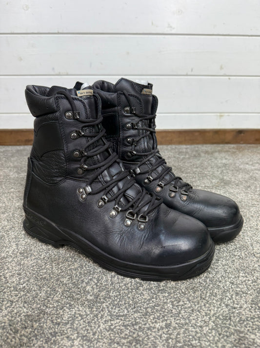 Altberg Peacekeeper P3 VS Black Leather Waterproof Combat Boots Size UK 9