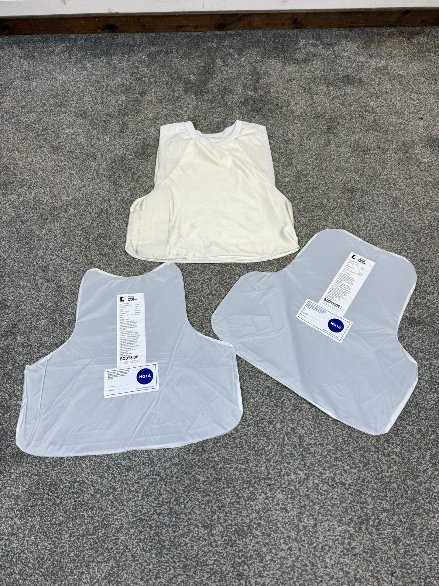Ex Police Covert Mehler Body Armour Vest Ballistic HG1A Security