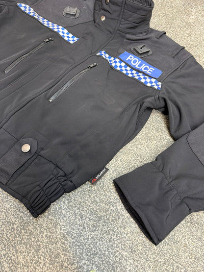 Ex Police Polartec Fleece Bomber Jacket Badged - Medium