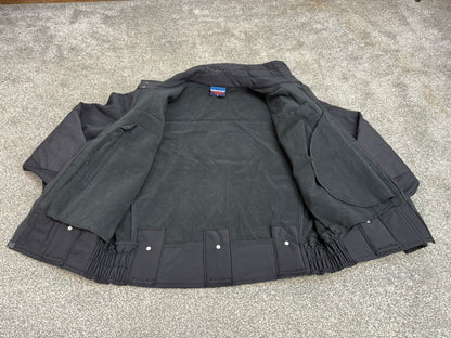 Ex Police Polartec Fleece Bomber Jacket Badged - Medium