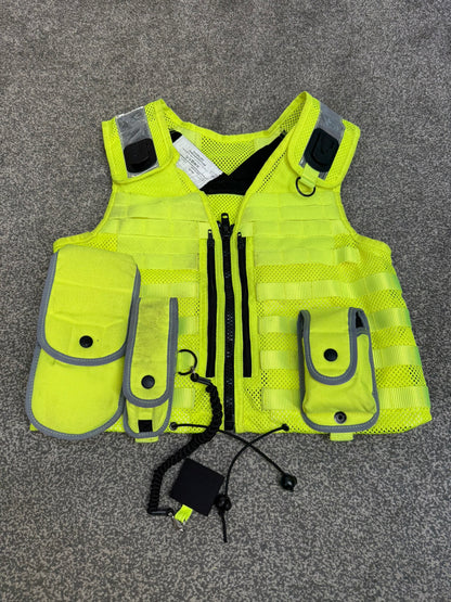 Ex Police Hi Vis Safariland Vest Molle Tactical Utility Security Vest - Small
