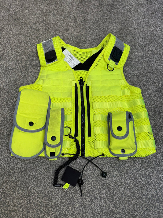 Ex Police Hi Vis Safariland Vest Molle Tactical Utility Security Vest - Small