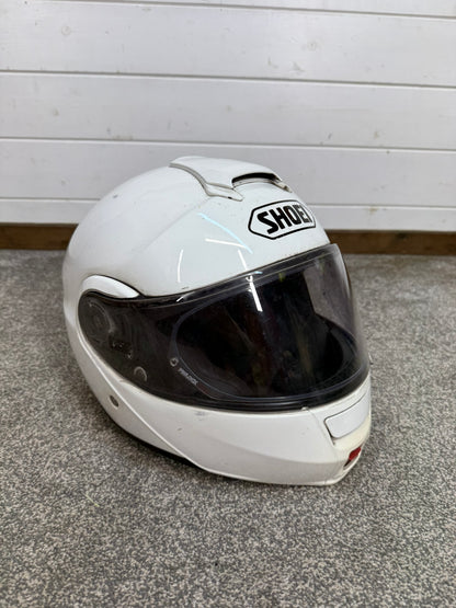 Ex Police Shoei Flip-Up Motorcycle Helmet - X Large