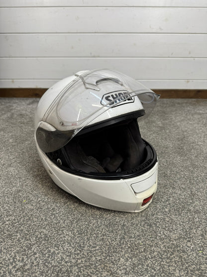 Ex Police Shoei Flip-Up Motorcycle Helmet - X Large
