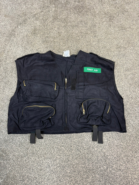Ex Police First Aid Waistcoat Vest Riot Public Order Uniform