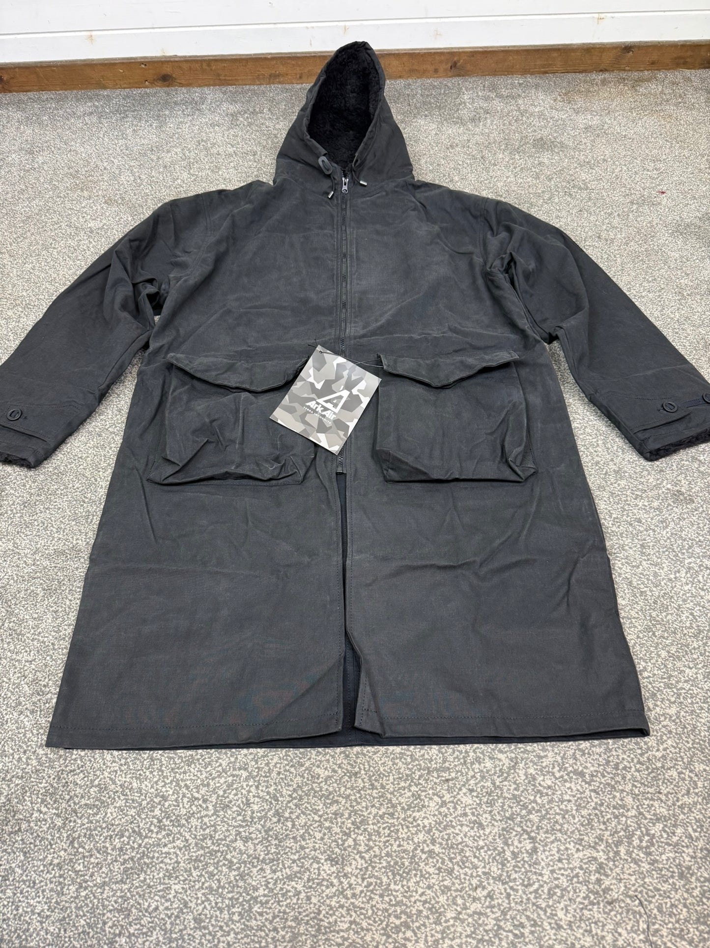 NEW ArkAir Arktis B522AA Yukon Long Parka Coat Cold Weather Black - Large
