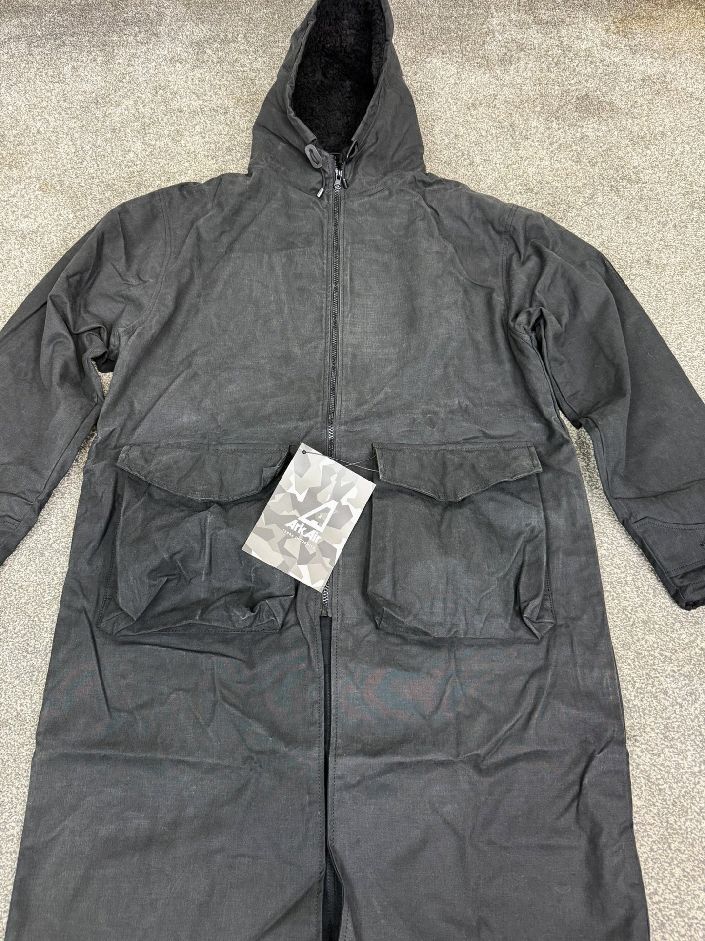 NEW ArkAir Arktis B522AA Yukon Long Parka Coat Cold Weather Black - Large