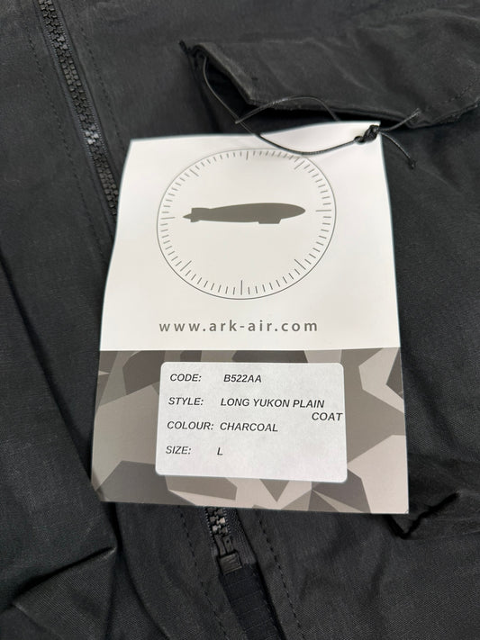 NEW ArkAir Arktis B522AA Yukon Long Parka Coat Cold Weather Black - Large