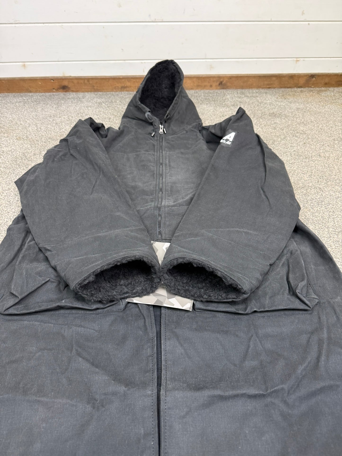 NEW ArkAir Arktis B522AA Yukon Long Parka Coat Cold Weather Black - Large