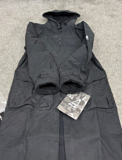 NEW ArkAir Arktis B522AA Yukon Long Parka Coat Cold Weather Black - Small