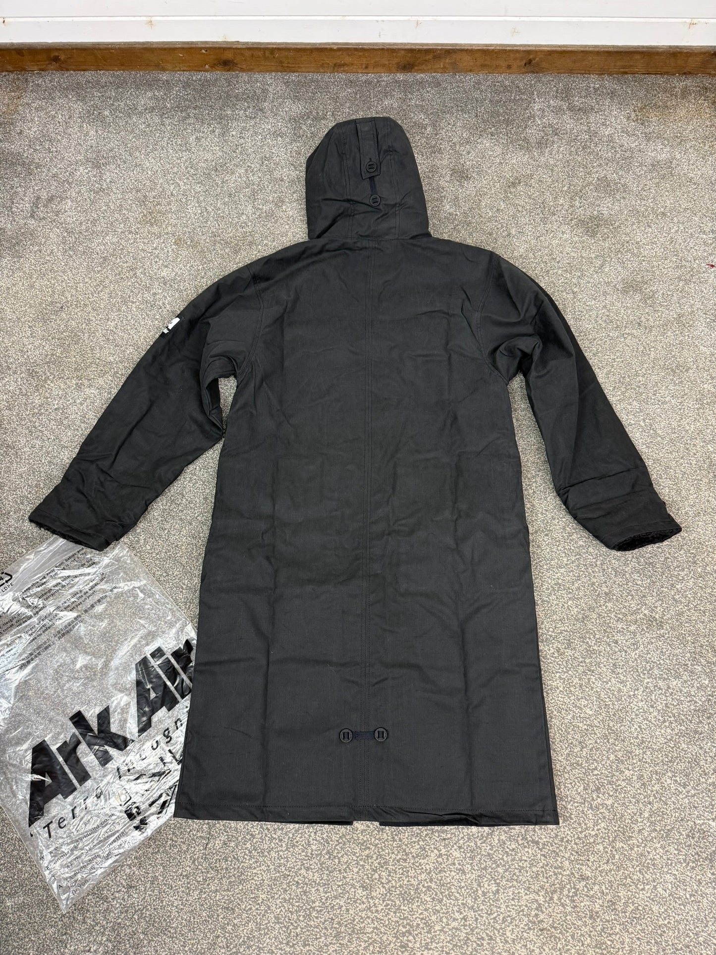 NEW ArkAir Arktis B522AA Yukon Long Parka Coat Cold Weather Black - Small