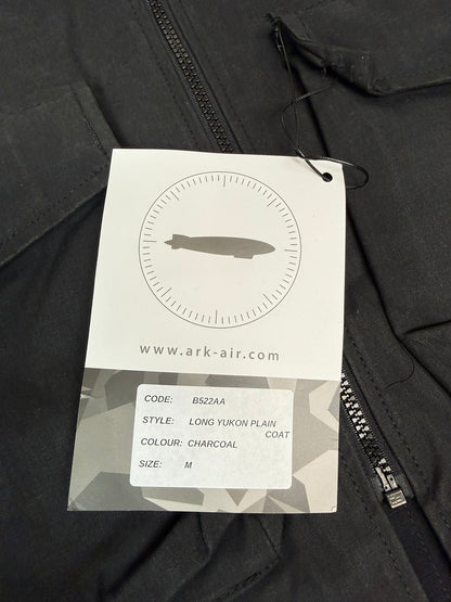 NEW ArkAir Arktis B522AA Yukon Long Parka Coat Cold Weather Black - Medium