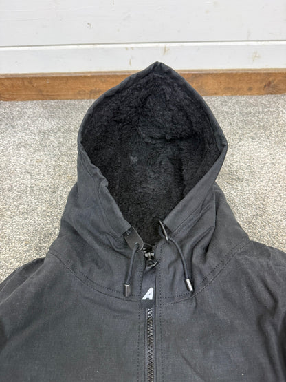 NEW ArkAir Arktis B522AA Yukon Long Parka Coat Cold Weather Black - Medium