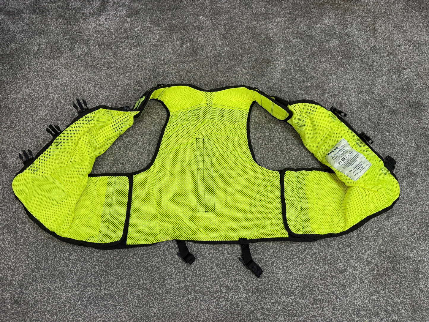 Ex Police Hi Viz Remploy Frontline CBRN Hydration Vest Camelbak Pouch Security