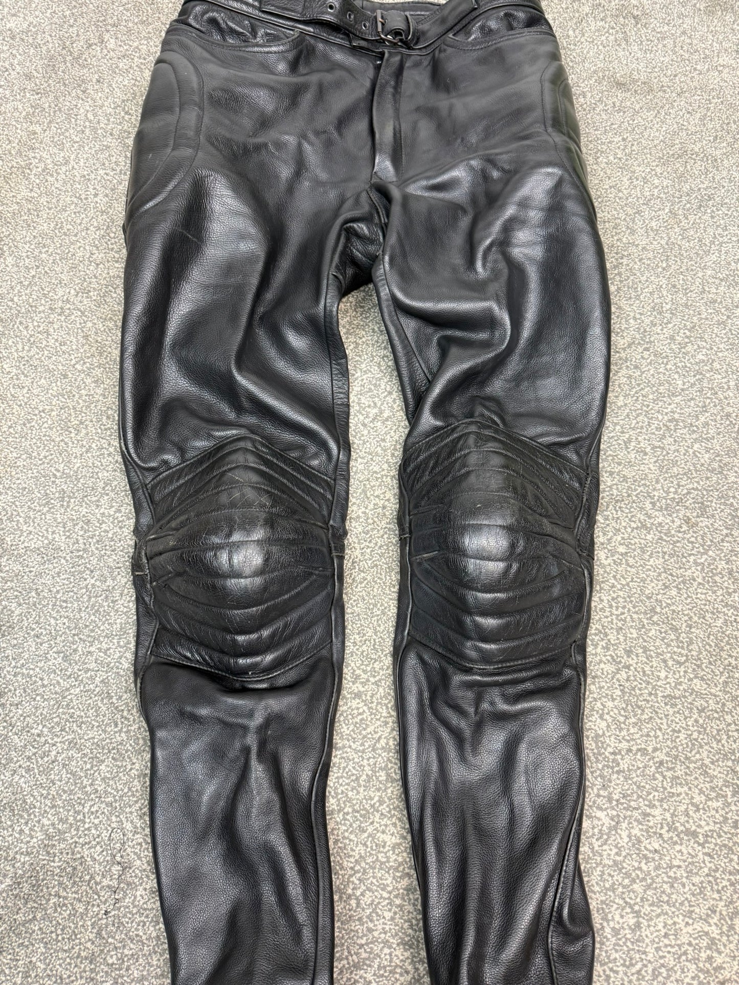 Ex Police Men's Motorcycle Leathers Motorbike Biker Trousers