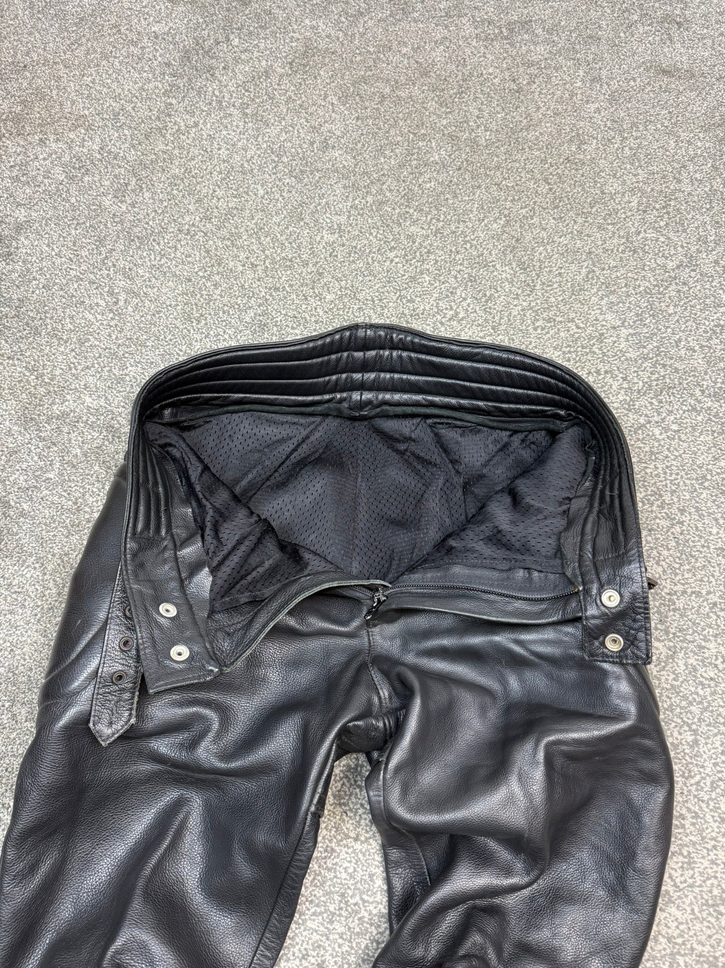 Ex Police Men's Motorcycle Leathers Motorbike Biker Trousers
