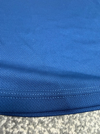 Ex Police Men's Blue Moisture Wicking T-Shirt Security Uniform Hiking Walking